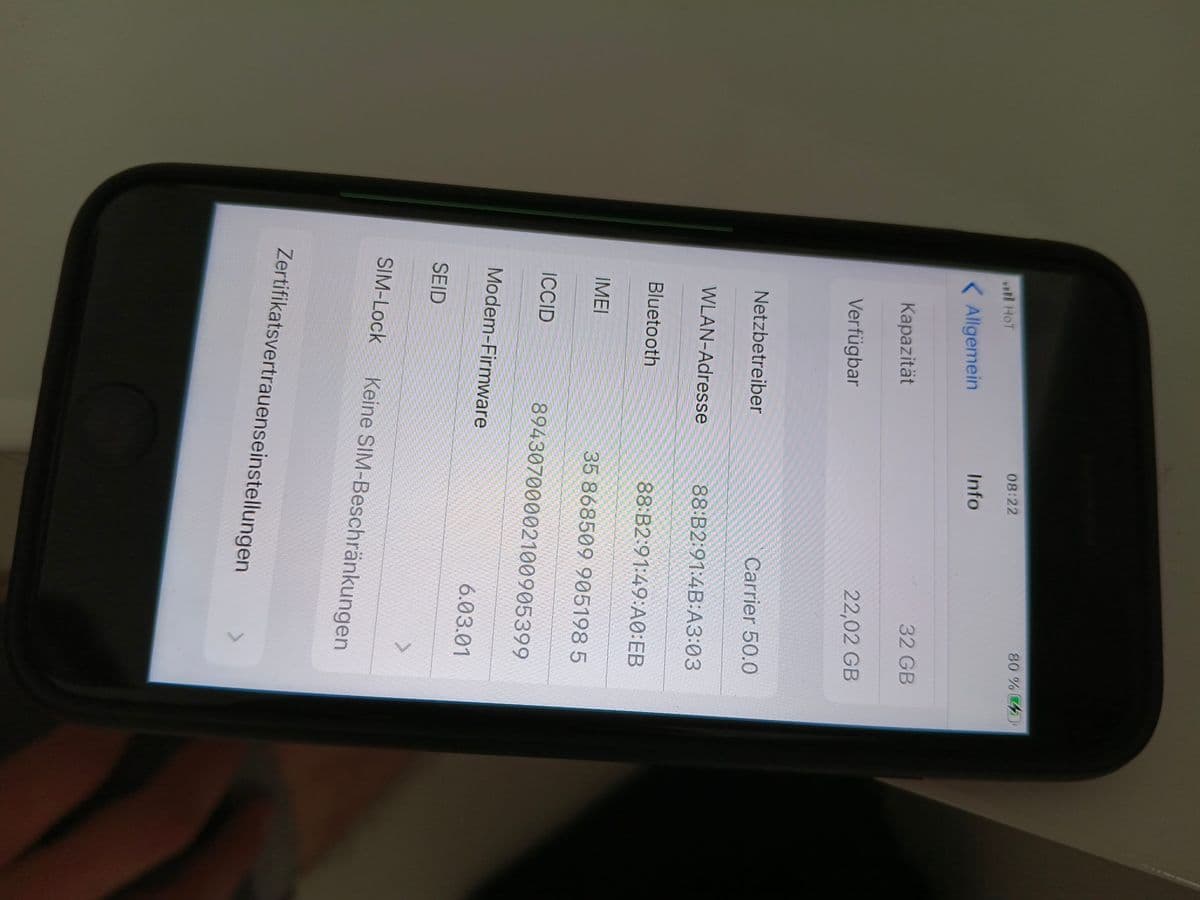 Posten 27 – 1 Stk. iPhone 7