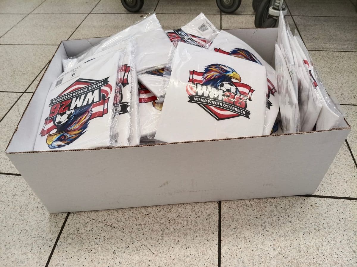 Posten 16 – 1 Karton mit Fan T-Shirts