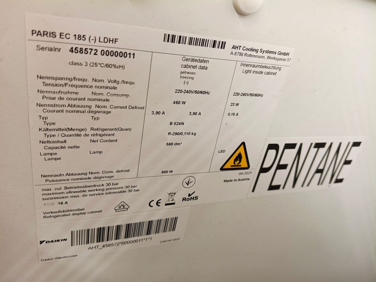 Posten 19 – AHT Gewerbe-Tiefkühltruhe