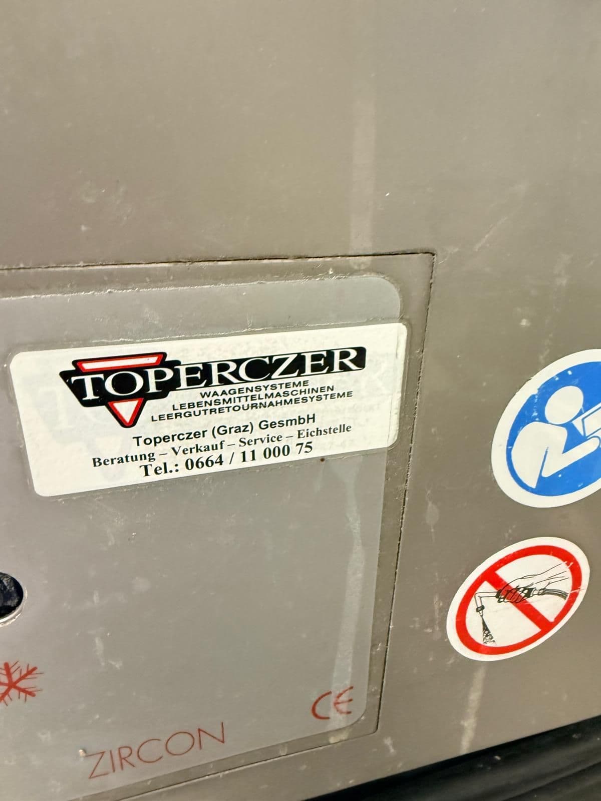 Posten 23 – 1 Stk. Dadaux Zircon Gastro-Ladenfleischwolf gekühlt – Profi-Fleischwolf 380V