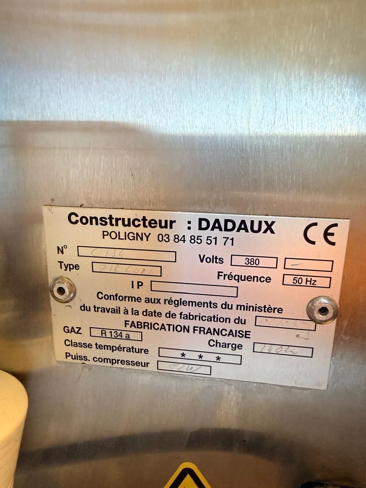Posten 23 – 1 Stk. Dadaux Zircon Gastro-Ladenfleischwolf gekühlt – Profi-Fleischwolf 380V