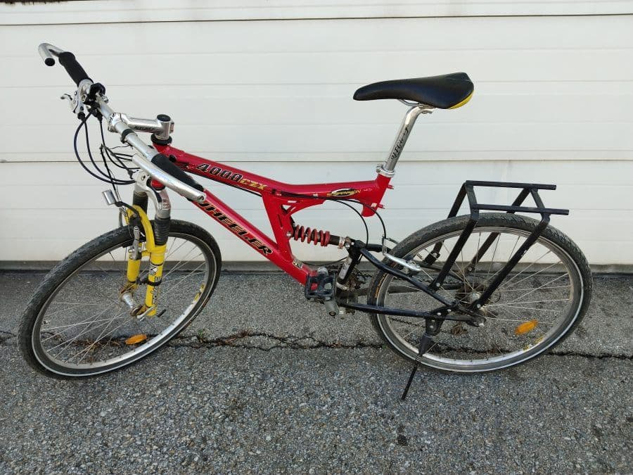 Wheeler Fahrrad 25 Zoll Farbe rot – Bild 12
