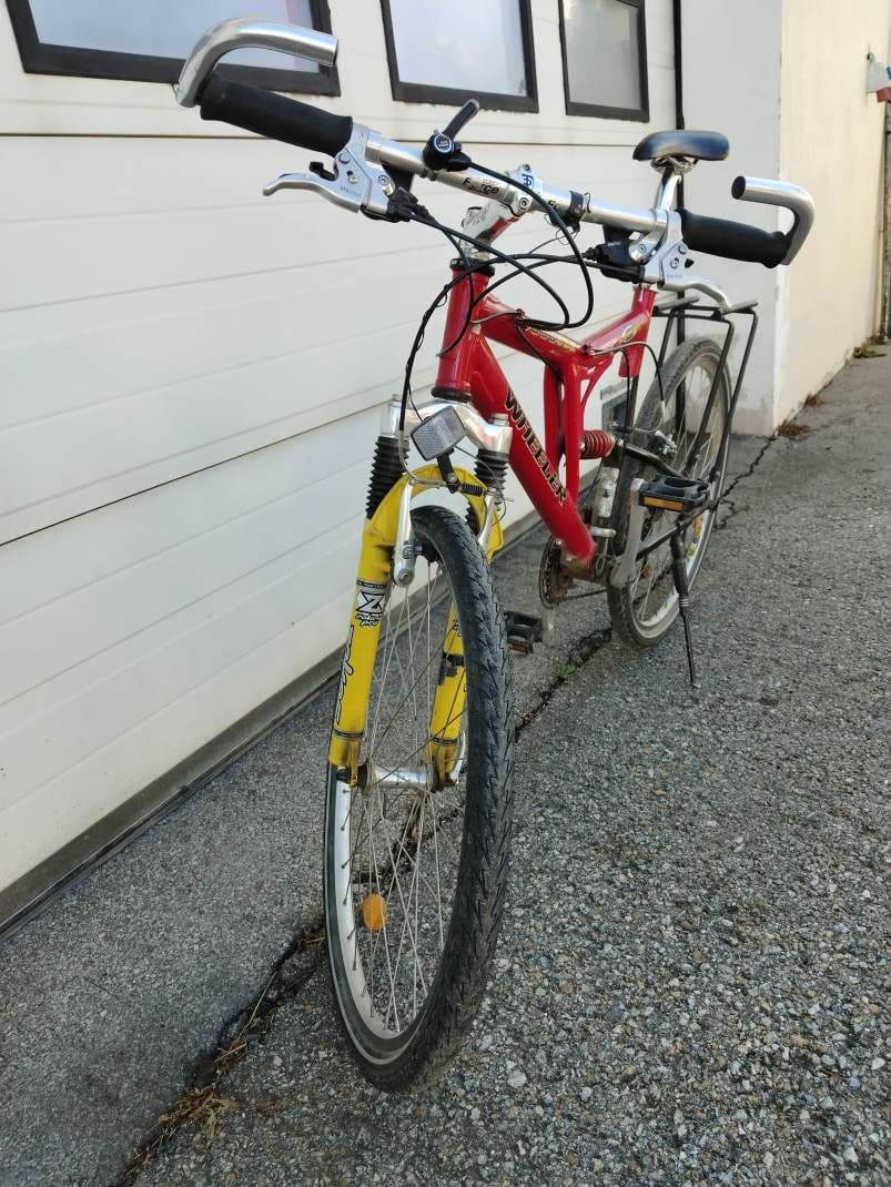 Wheeler Fahrrad 25 Zoll Farbe rot – Bild 2