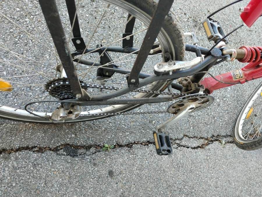 Wheeler Fahrrad 25 Zoll Farbe rot – Bild 6