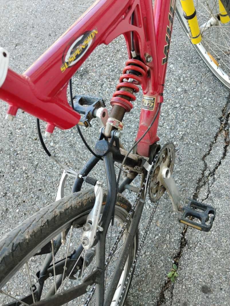 Wheeler Fahrrad 25 Zoll Farbe rot – Bild 9