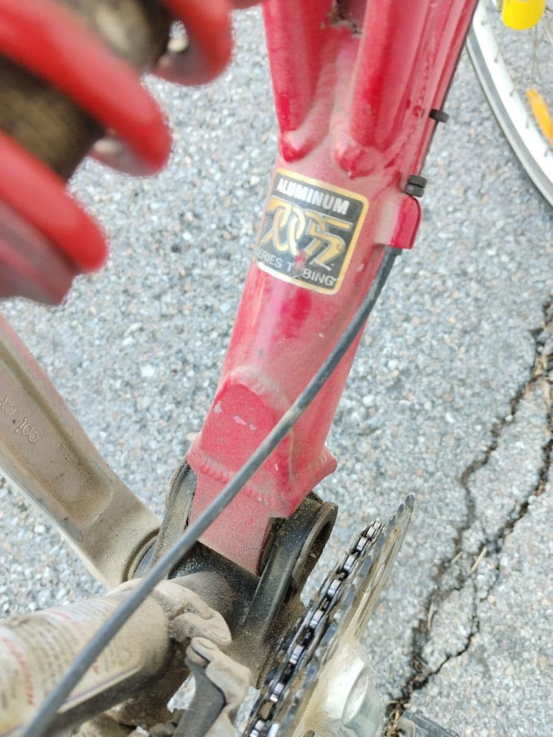 Wheeler Fahrrad 25 Zoll Farbe rot – Bild 8