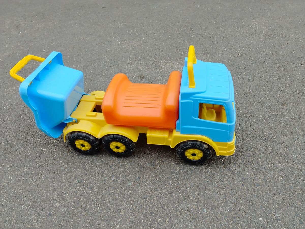 Kinder-Rutsch-LKW / Muldenkipper (Aufsitzfahrzeug) – Bild 5
