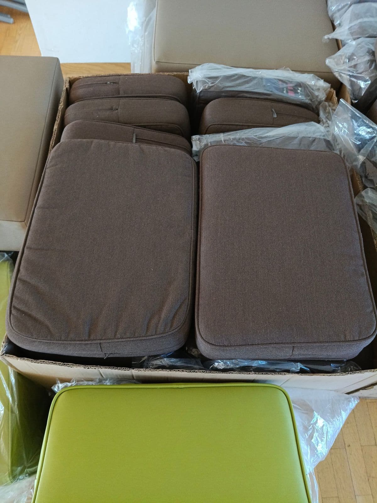 Hochwertiges Outdoor-Kissen-Set für Lounge-Möbel – Bild 8
