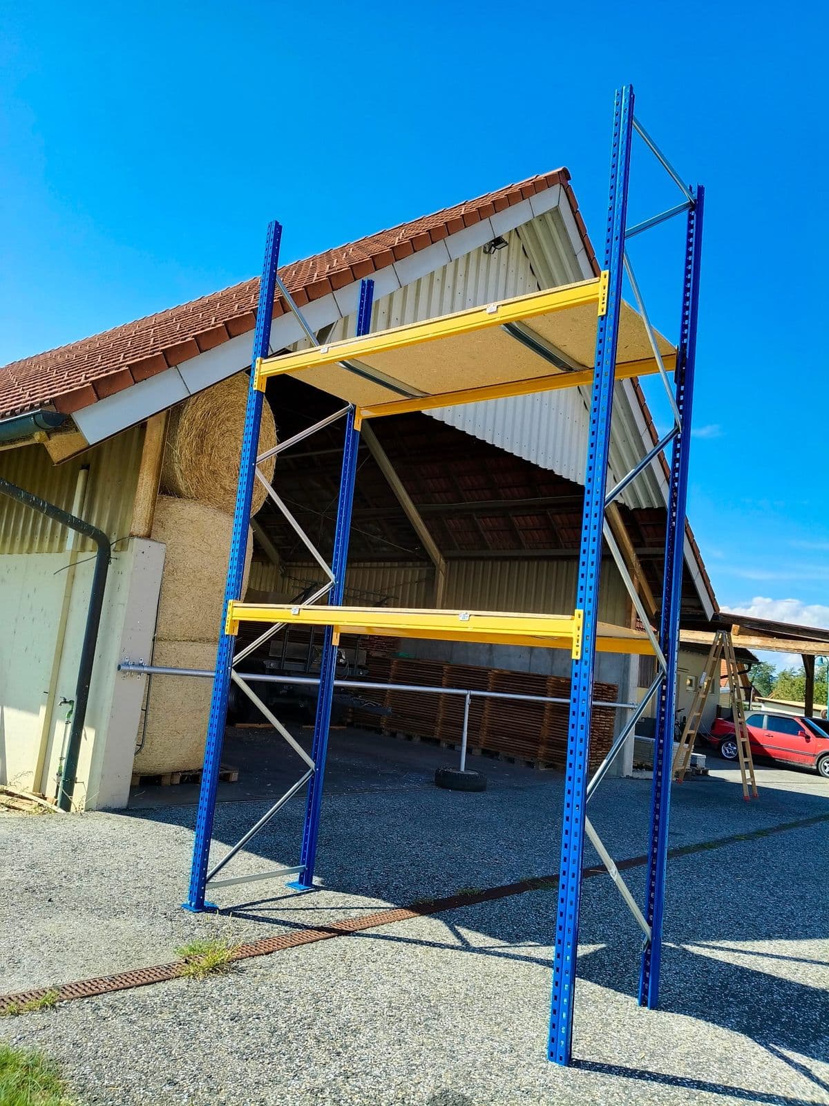 Schwerlast-Palettenregal / Lagerregal (Industriequalität) – Bild 10