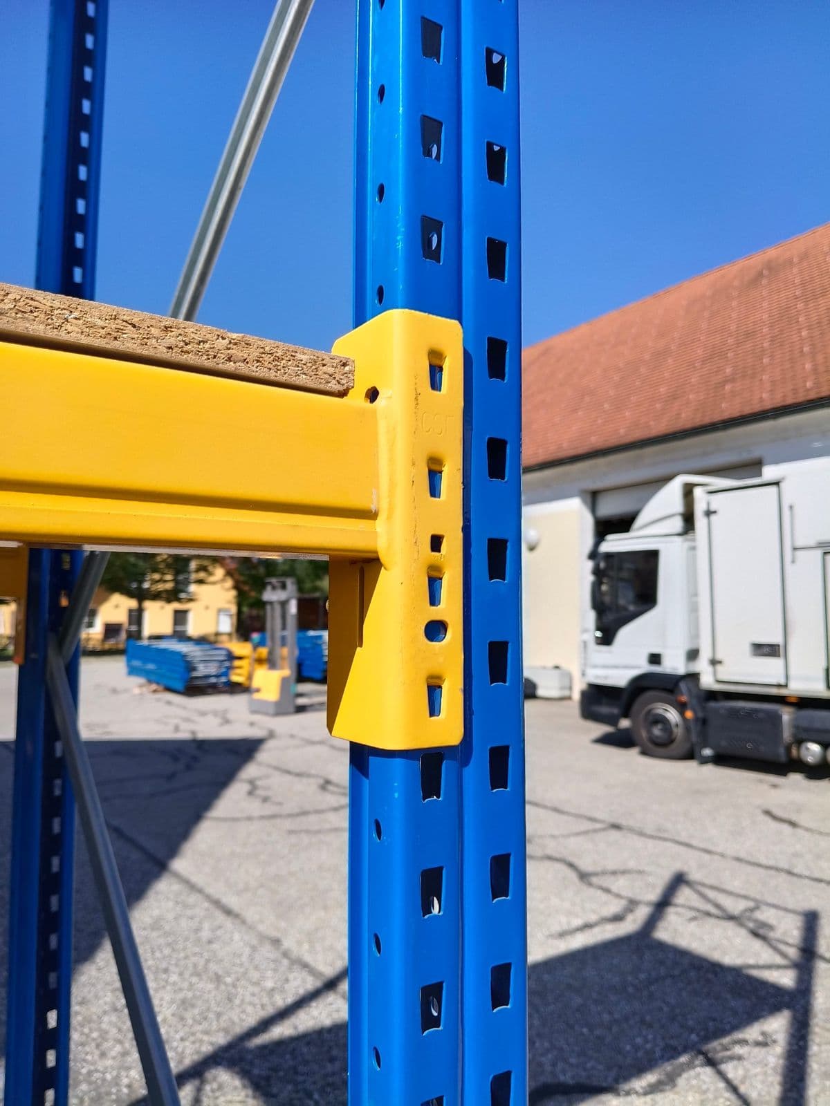 Schwerlast-Palettenregal / Lagerregal (Industriequalität) – Bild 3