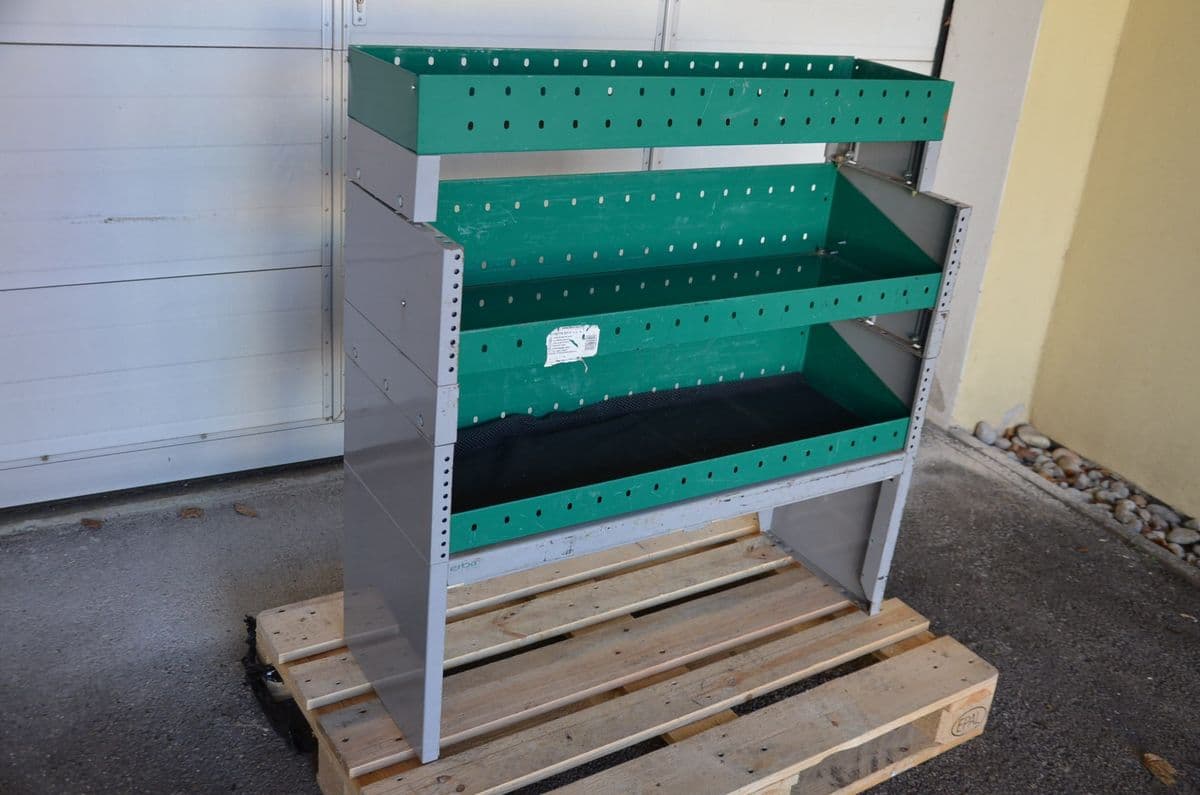 Robustes Werkstatt- & Fahrzeugeinrichtungs-Regal aus Metall – Bild 2