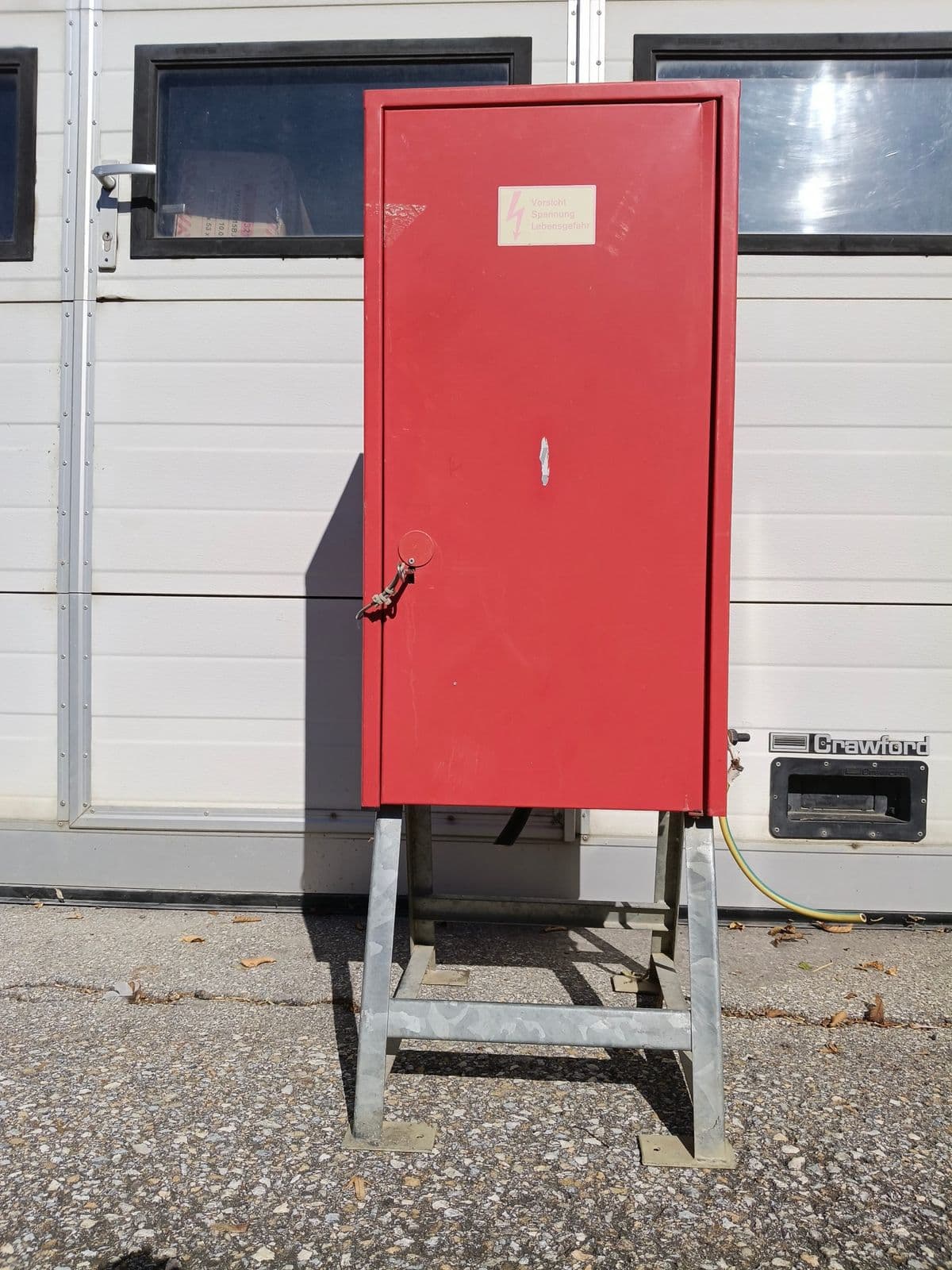 Univolt Baustromverteiler / Verteilerschrank auf Standgestell – Bild 2