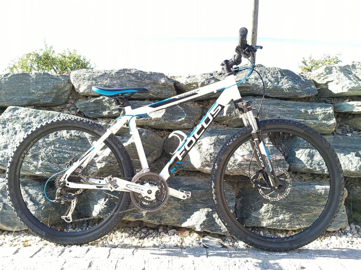 Mountainbike FOCUS WHISTLER (ca. 26 Zoll) - Weiß/Blau