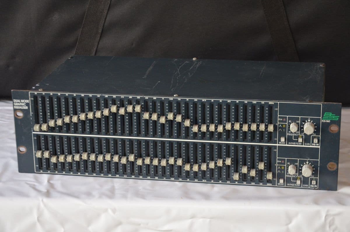 BSS FCS-960 Dual Mode Graphic Equalizer (3 HE / 19 Zoll)